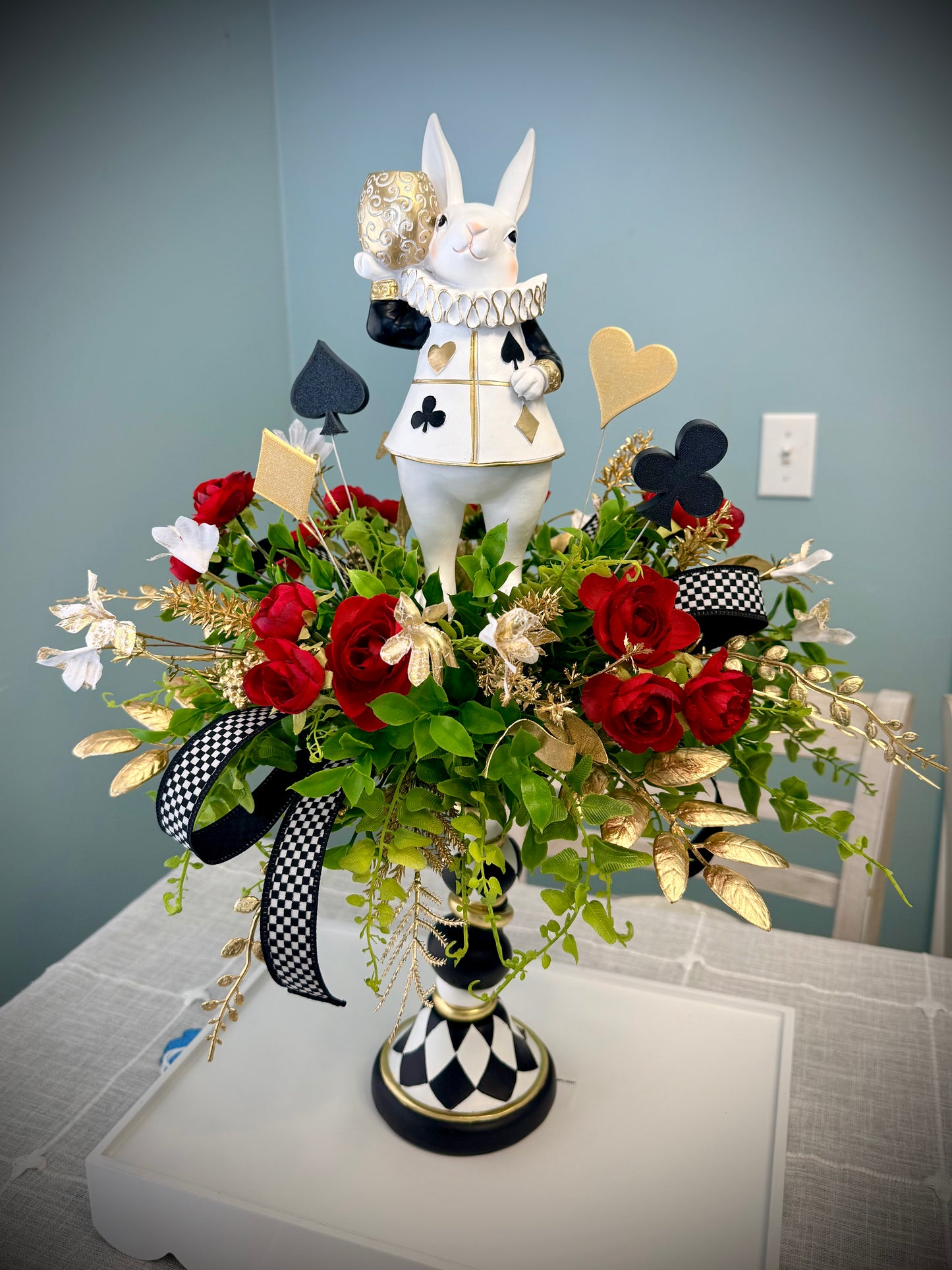 3D Printed Card Suit Accents – Set of 4