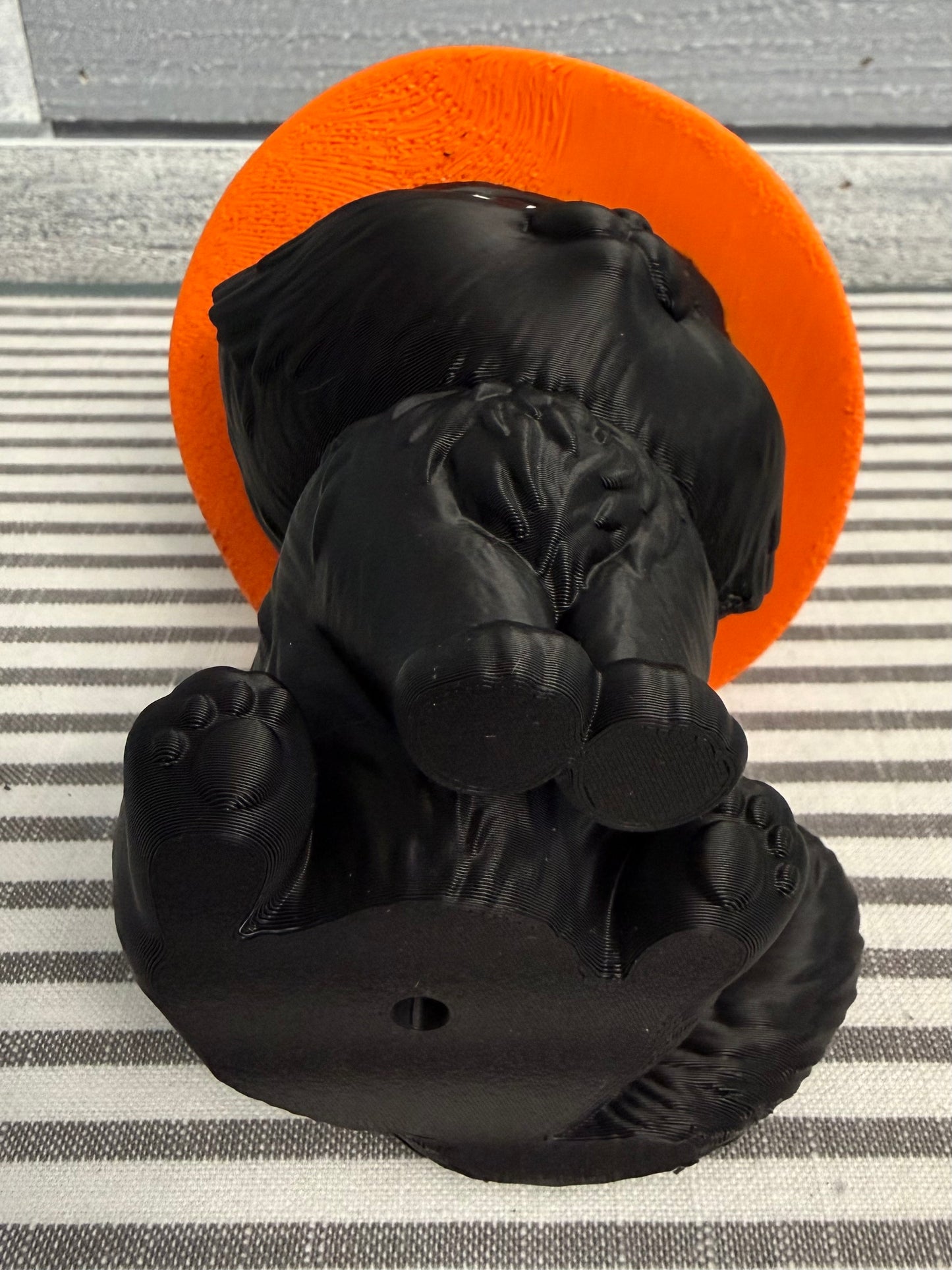 The Little Spellcasters Witch Kitty 3D Printed Decor