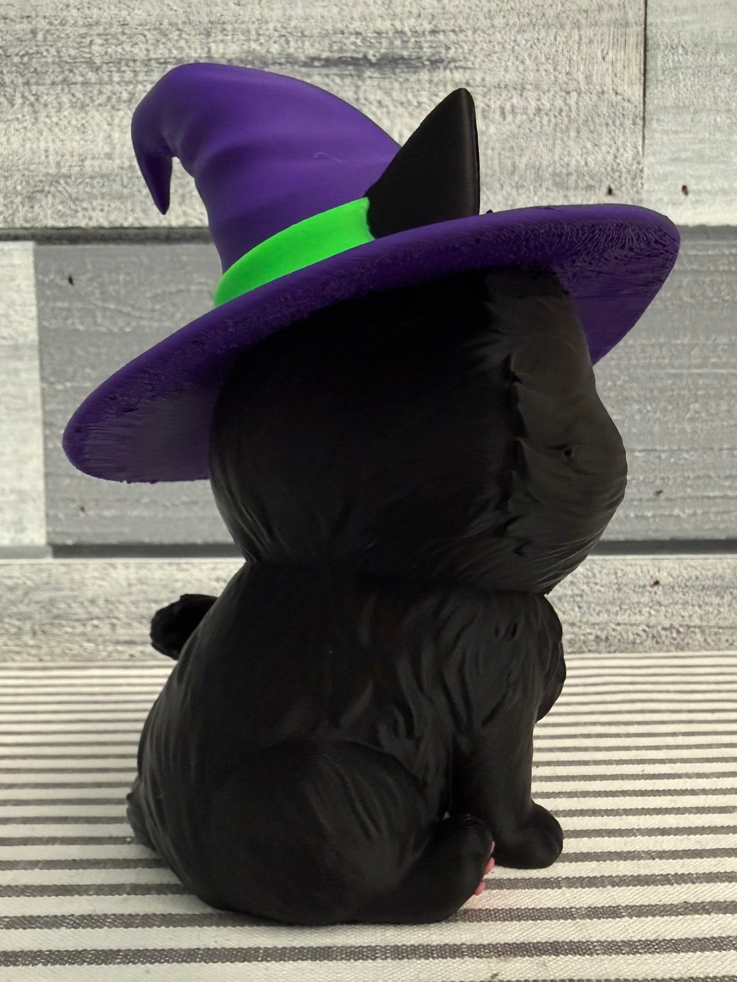 The Little Spellcasters Witch Kitty 3D Printed Decor