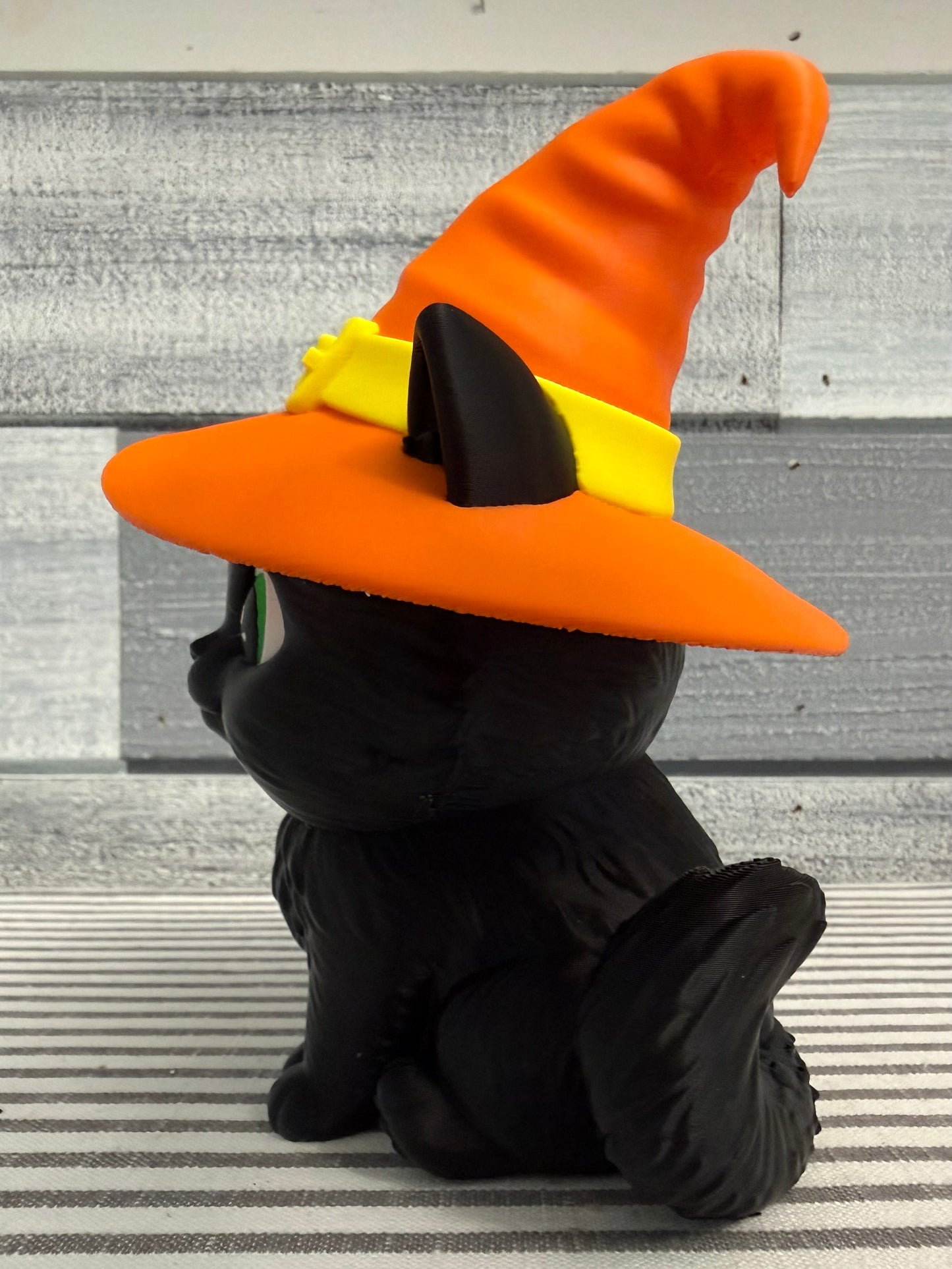The Little Spellcasters Witch Kitty 3D Printed Decor
