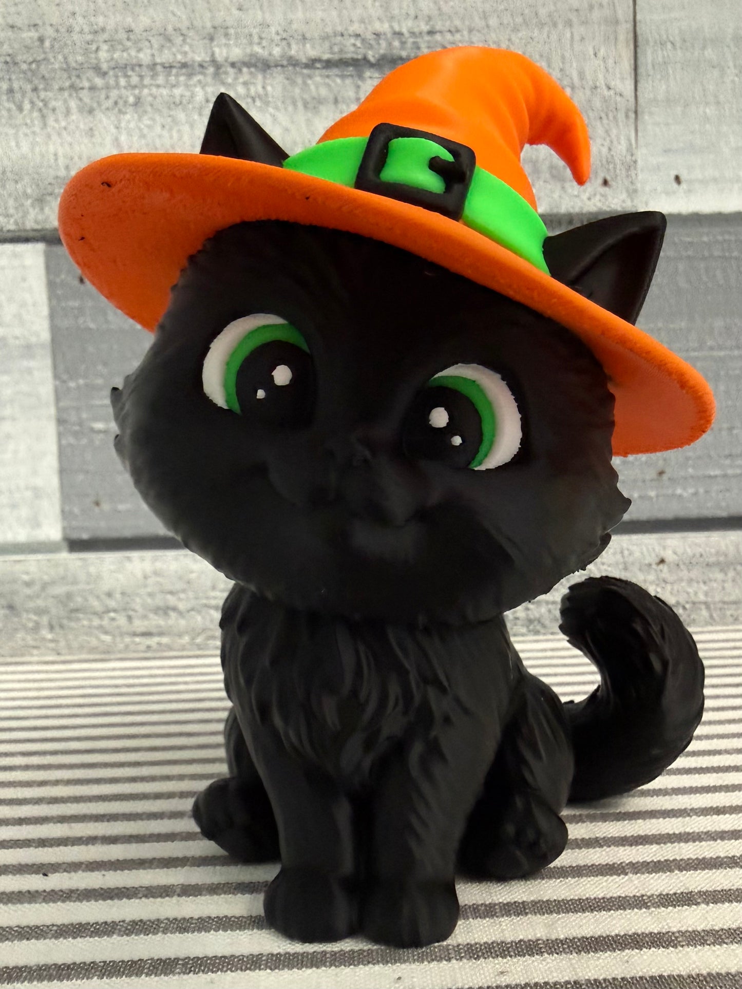 The Little Spellcasters Witch Kitty 3D Printed Decor