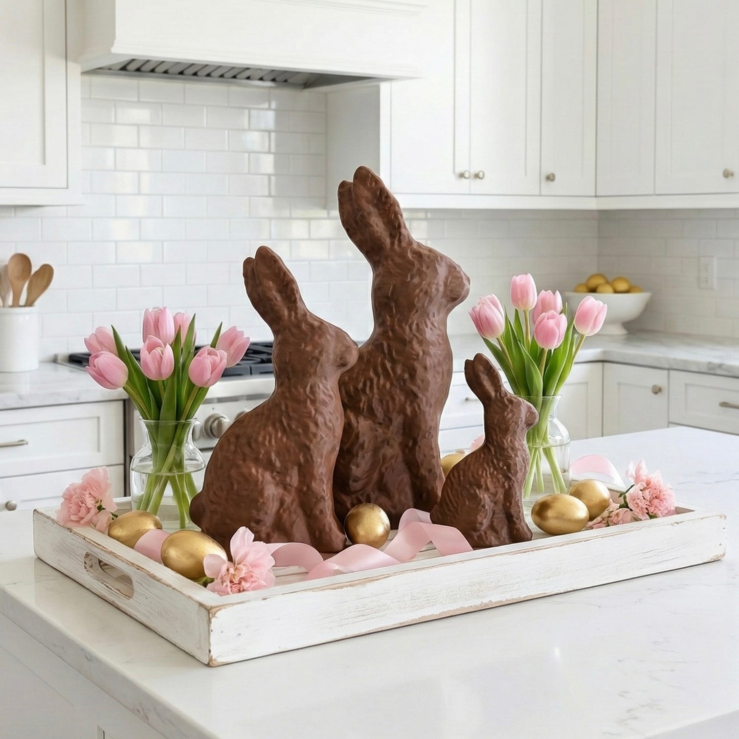 [PRE-ORDER] The "Almost Edible" Faux Chocolate Bunny Collection (3D Printed)