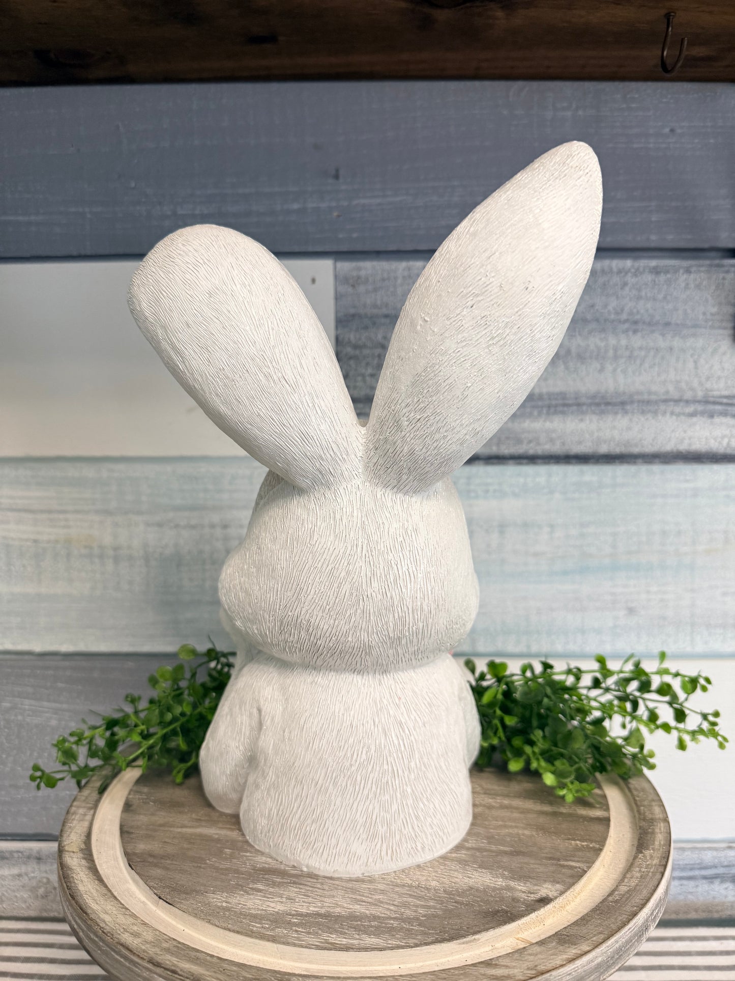 The "Polka Dot Party" Bunnies: 11" Floppy Ear Resin Rabbits