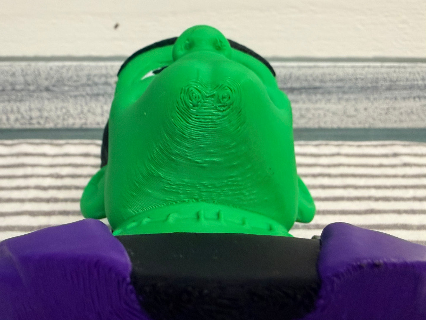 Frankie 3D-Printed Halloween Bust | Tiered Tray & Arrangement Accent