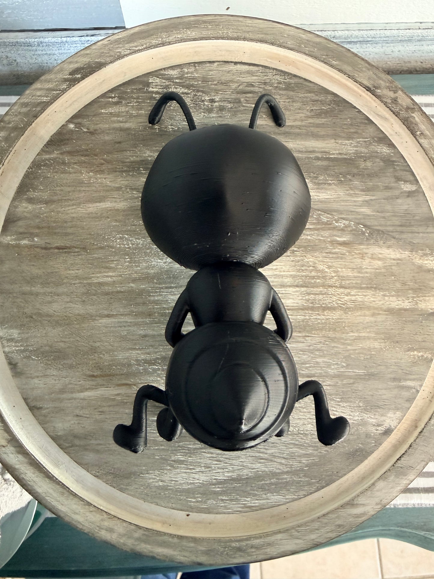 Angelica & Antony: Whimsical 3D Printed Ant Set – 6” Figurine