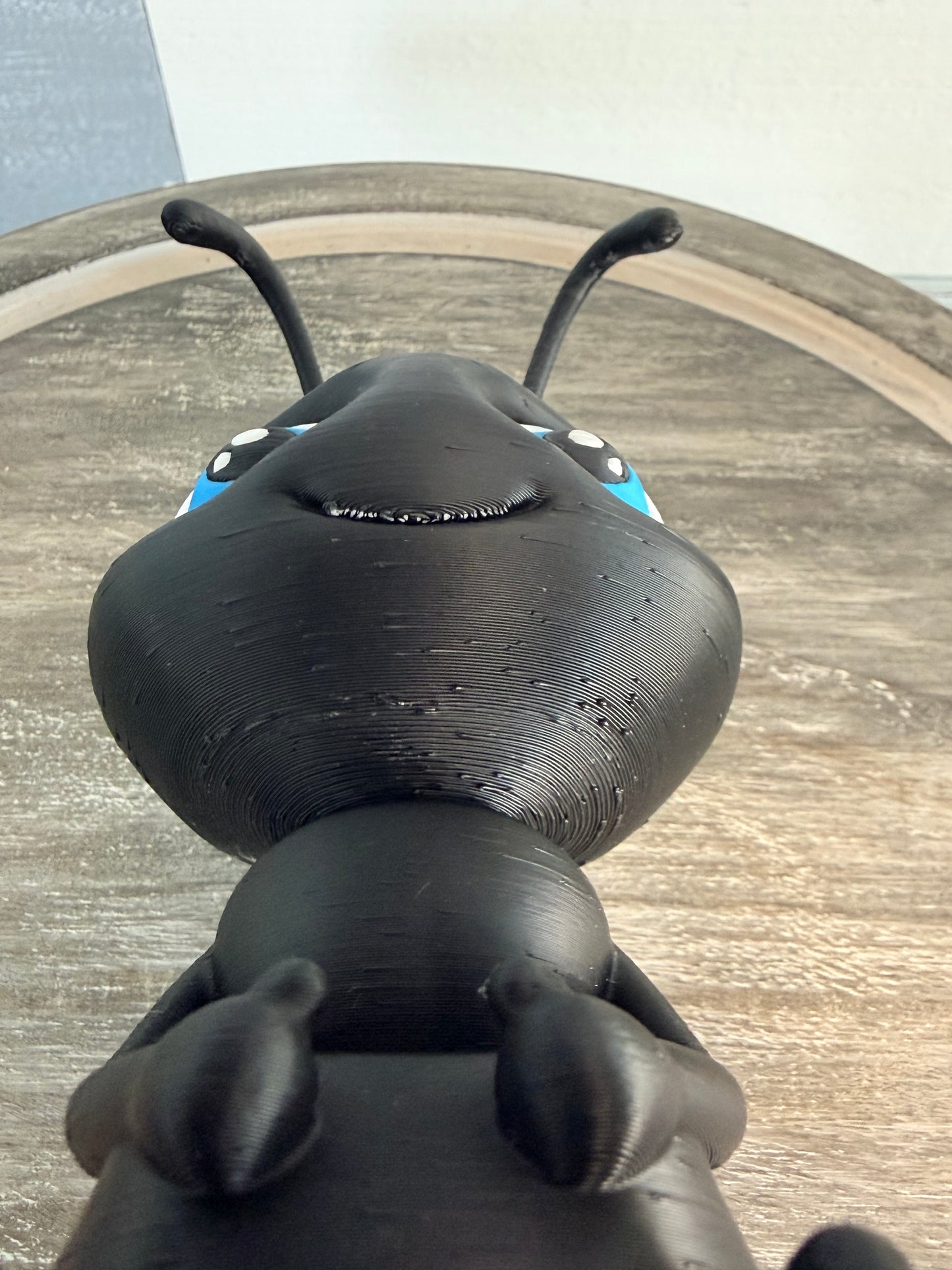 Angelica & Antony: Whimsical 3D Printed Ant Set – 6” Figurine