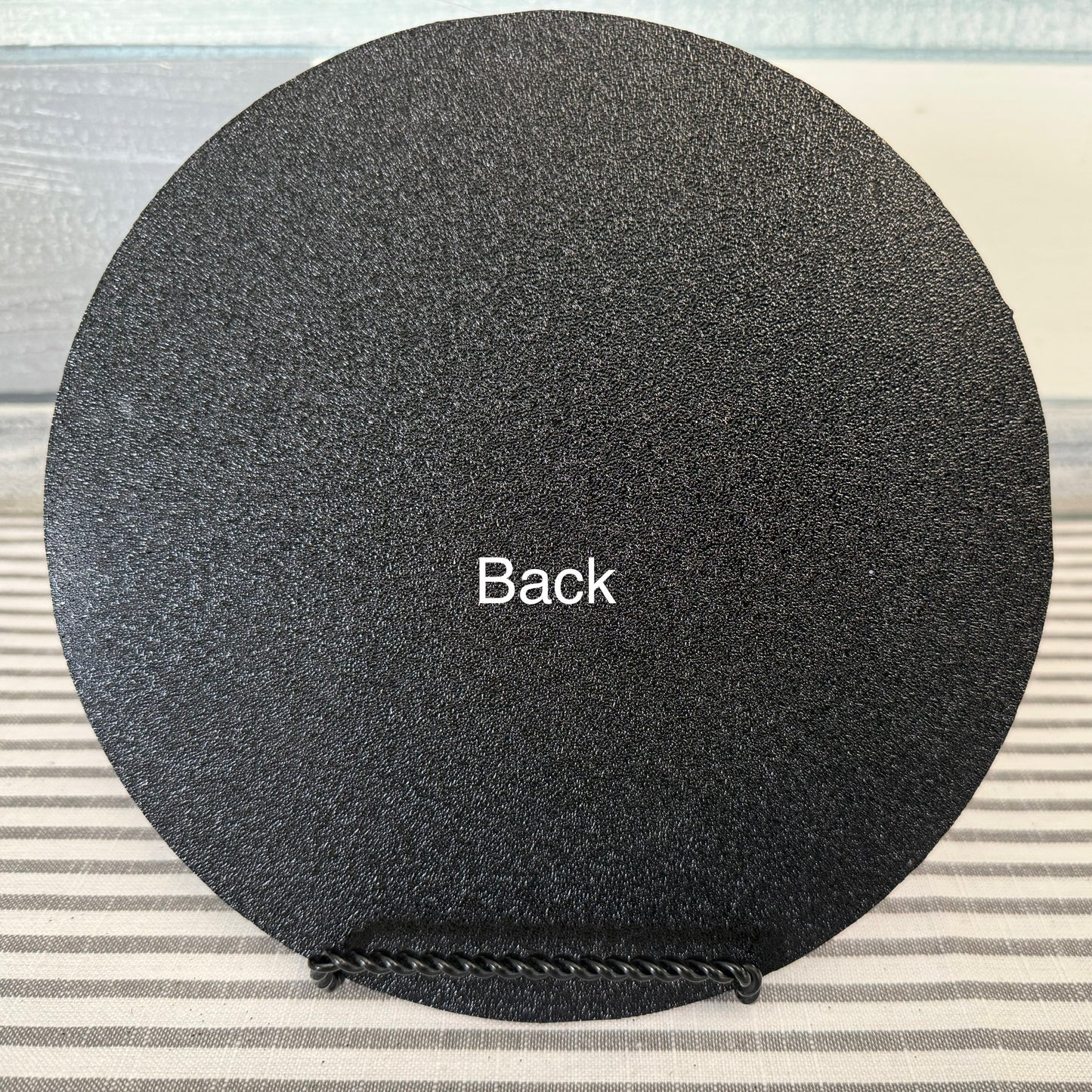 3D Printed Hue Forge Halloween Sign | Jack-o'-Lantern & Bat Scene | Round Spooky Decor