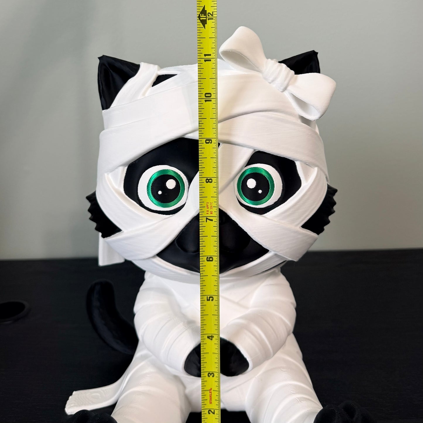 Mitzi the Mummy Kitty - 12" Limited Edition Exclusive Falloween 3D Printed Decor