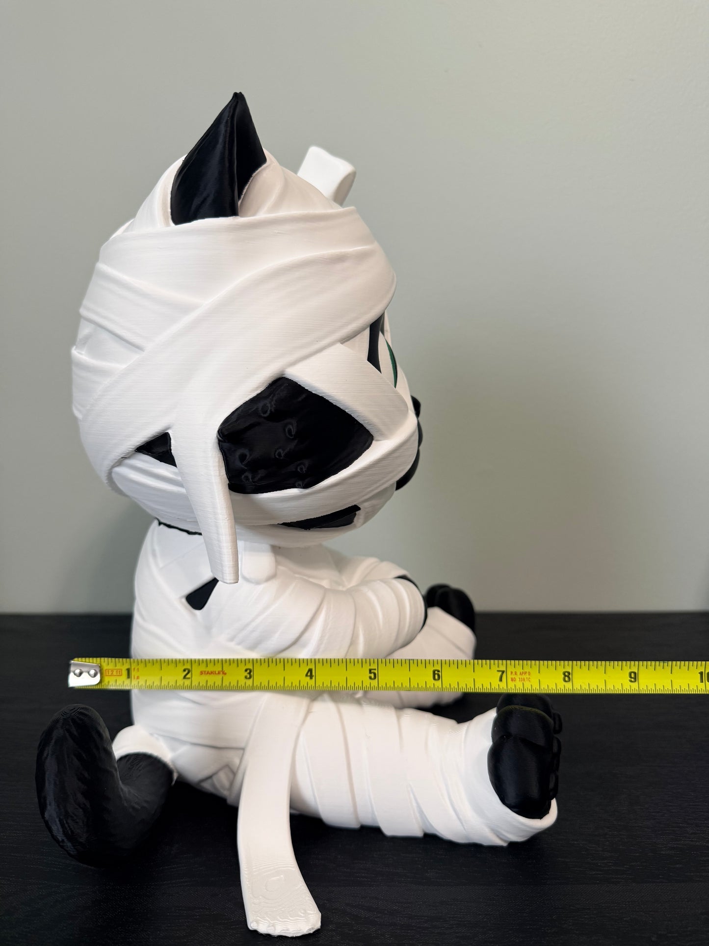 Mitzi the Mummy Kitty - 12" Limited Edition Exclusive Falloween 3D Printed Decor