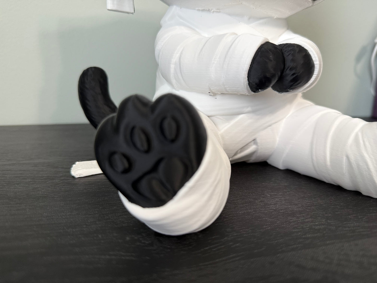 Mitzi the Mummy Kitty - 12" Limited Edition Exclusive Falloween 3D Printed Decor