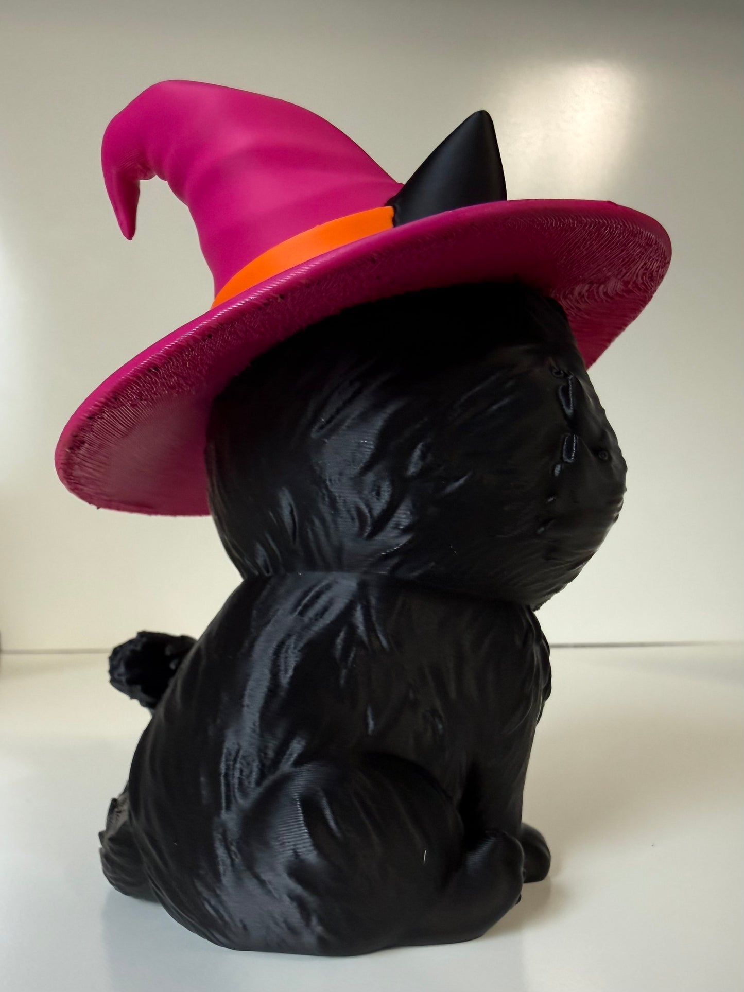The Little Spellcasters Witch Kitty 3D Printed Decor