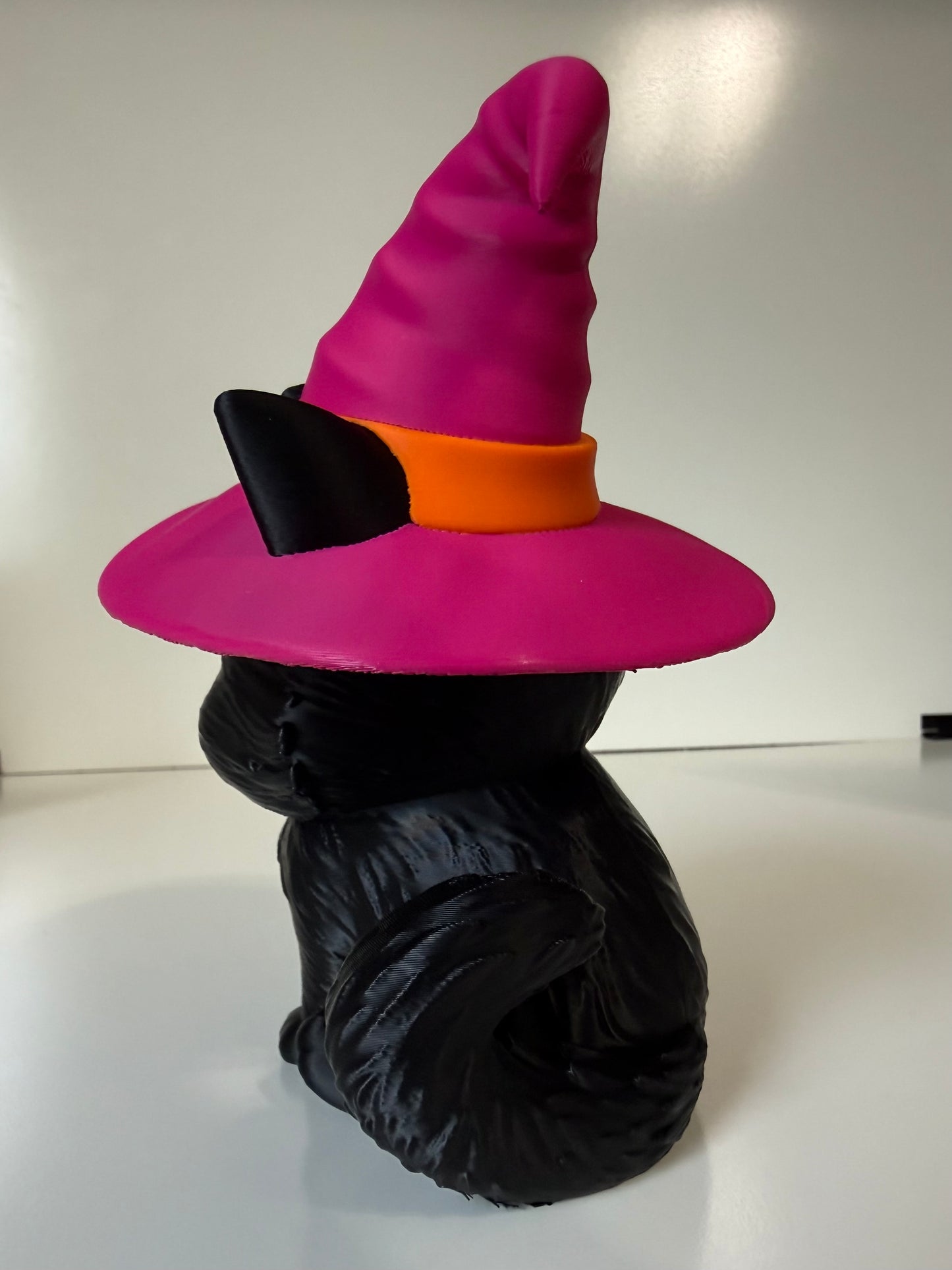 The Little Spellcasters Witch Kitty 3D Printed Decor