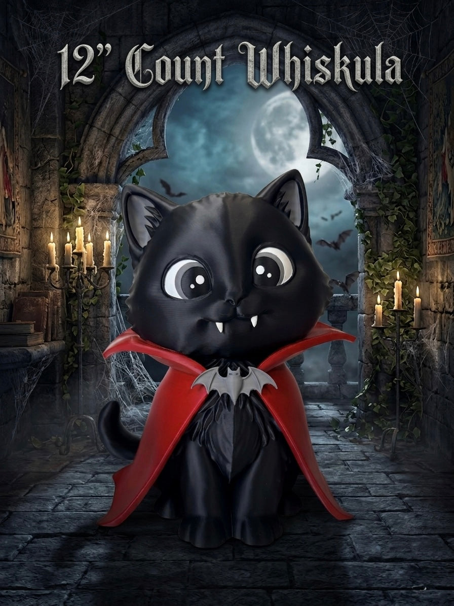 12” Count Whiskula Vampire Kitty