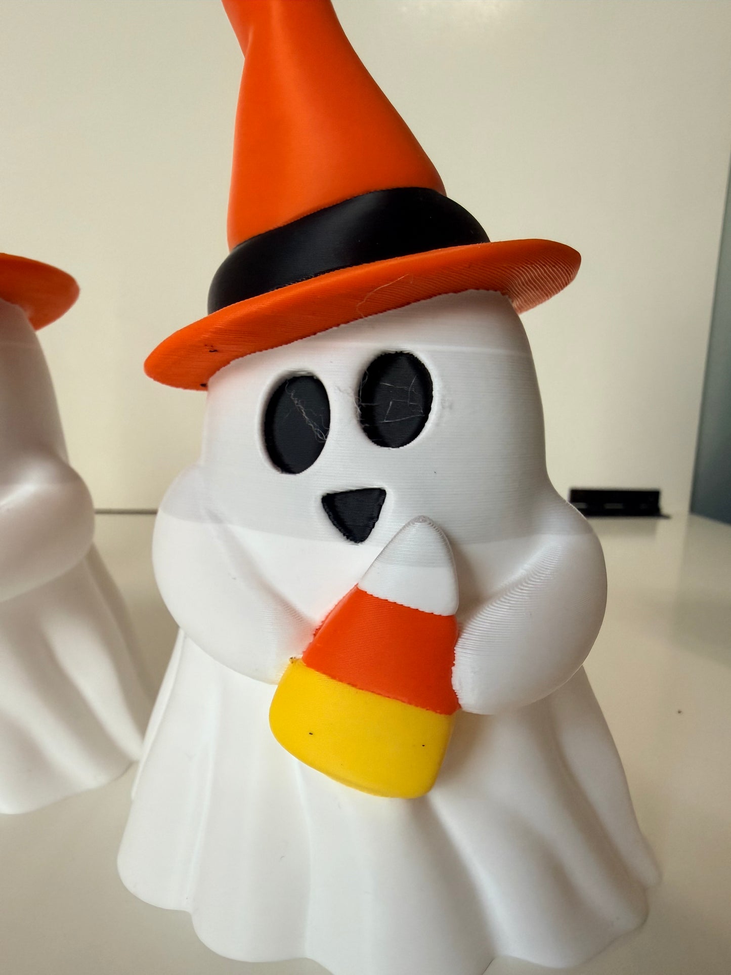 6” Misfit Candy Corn Ghosts- SOLD AS IS