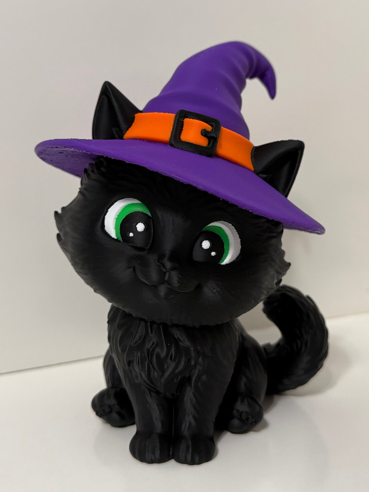 The Little Spellcasters Witch Kitty 3D Printed Decor