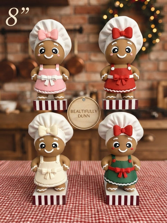 8” Gingerbread Girl Baker
